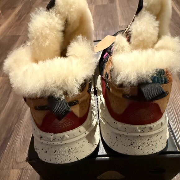 Flower Mountain Mori Mid Shearling Sneakers - Size EUR 38 - Size 7 - 7.5  NWT - Picture 7 of 16